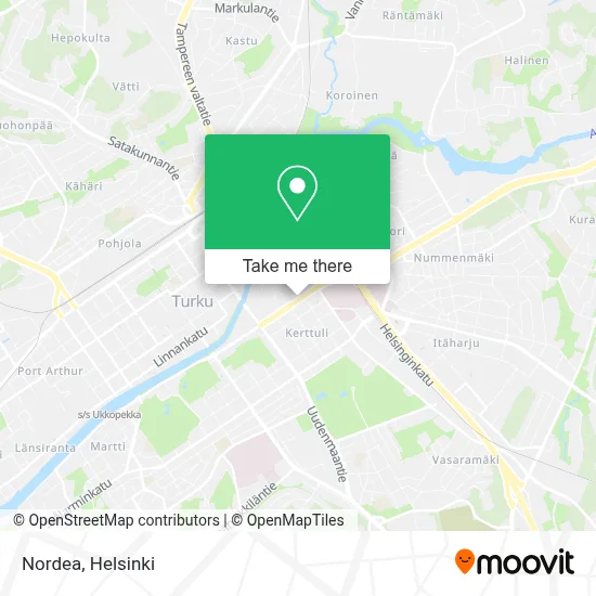 Nordea map