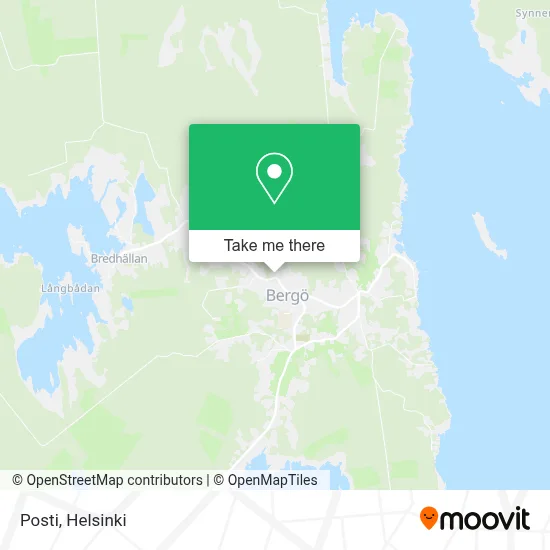 Posti map
