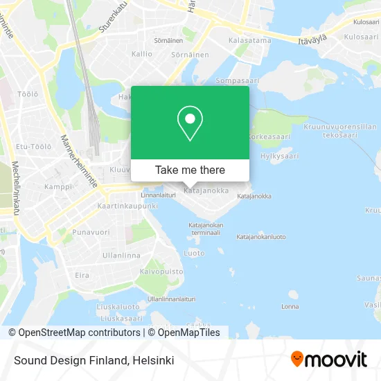 Sound Design Finland map