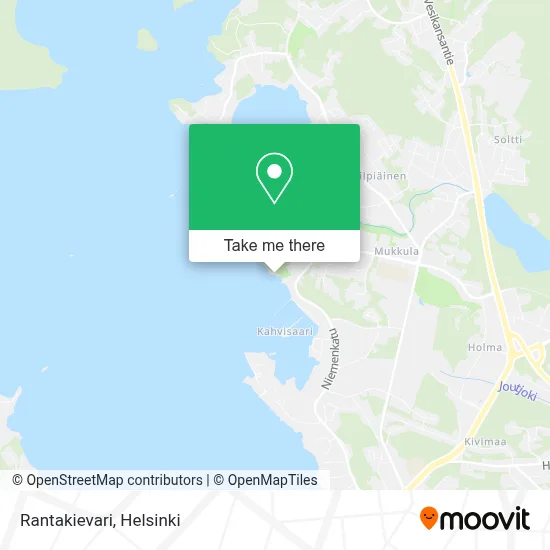 Rantakievari map