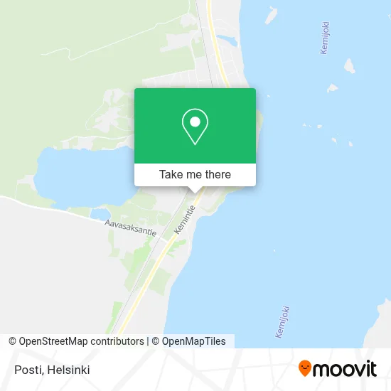 Posti map