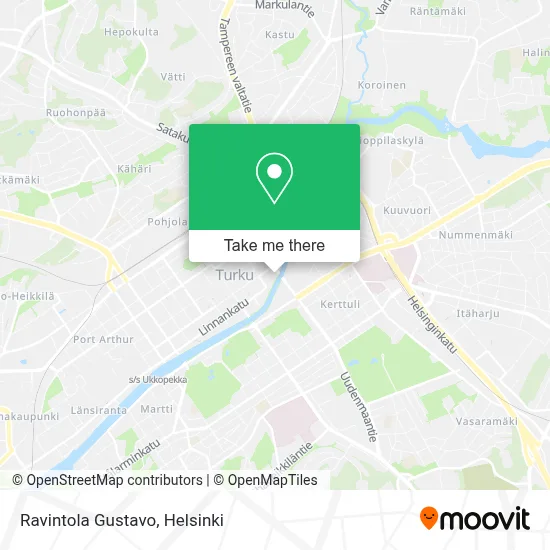 Ravintola Gustavo map