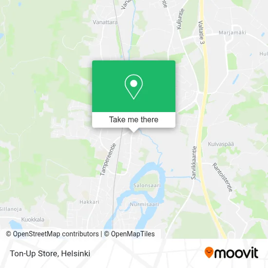 Ton-Up Store map