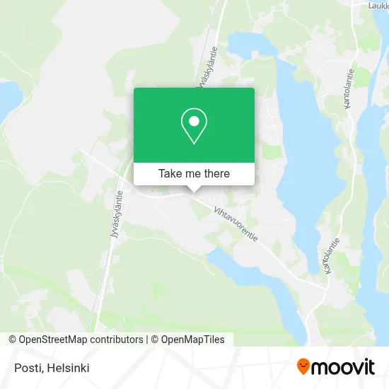 Posti map
