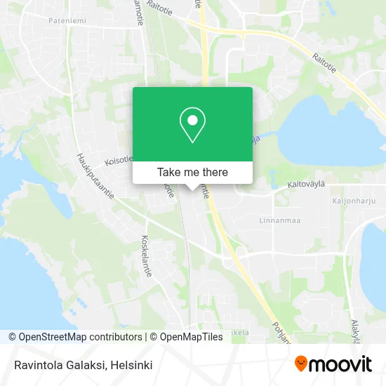 Ravintola Galaksi map