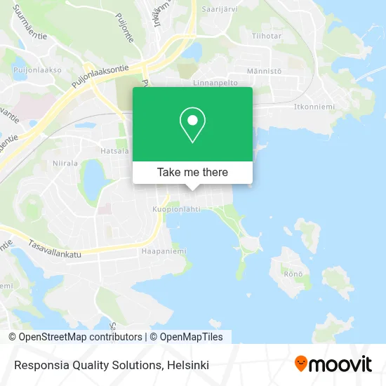 Responsia Quality Solutions map