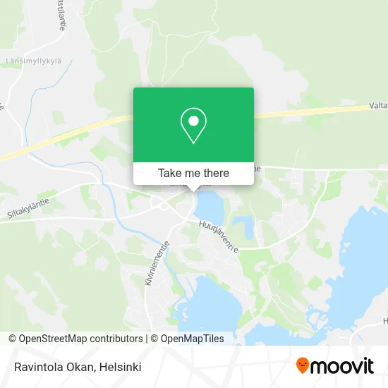 Ravintola Okan map