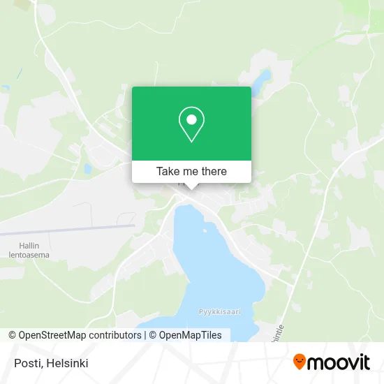 Posti map