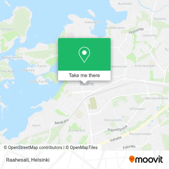 Raahesali map