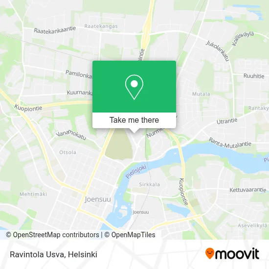 Ravintola Usva map