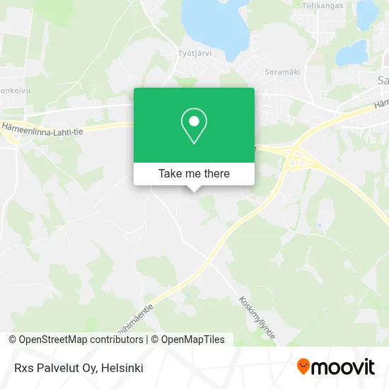 Rxs Palvelut Oy map