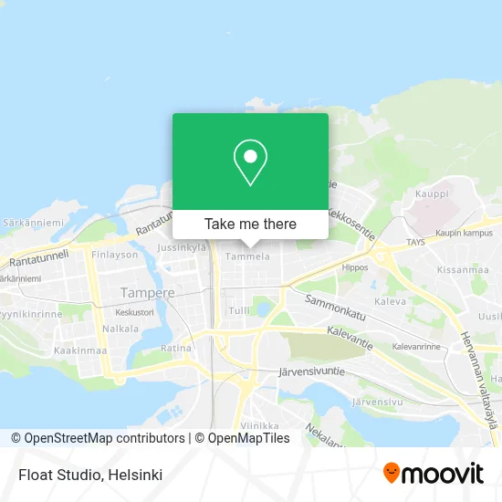 Float Studio map
