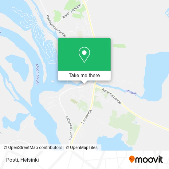 Posti map