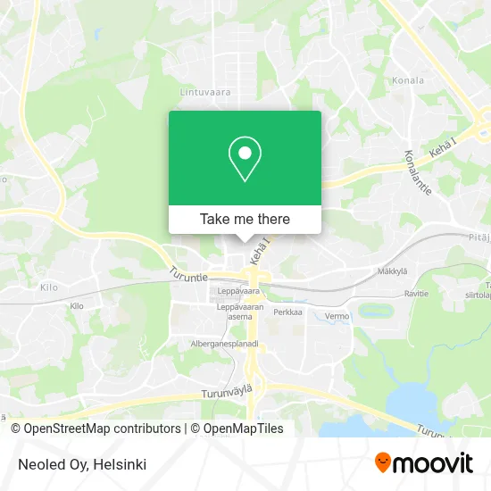 Neoled Oy map