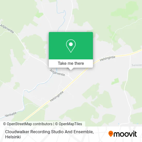 Cloudwalker Recording Studio And Ensemble map