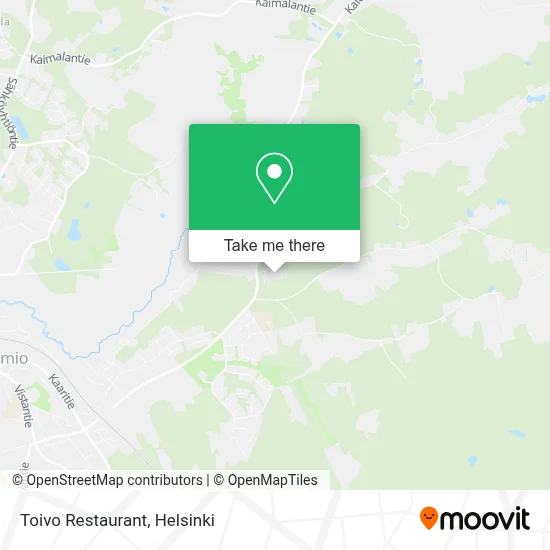 Toivo Restaurant map