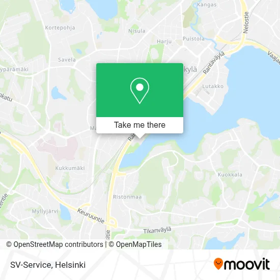 SV-Service map