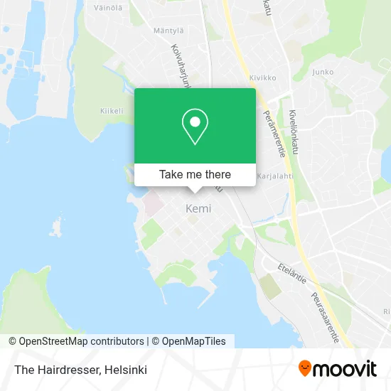 The Hairdresser map
