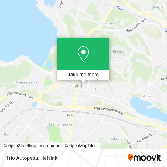 Trio Autopesu map
