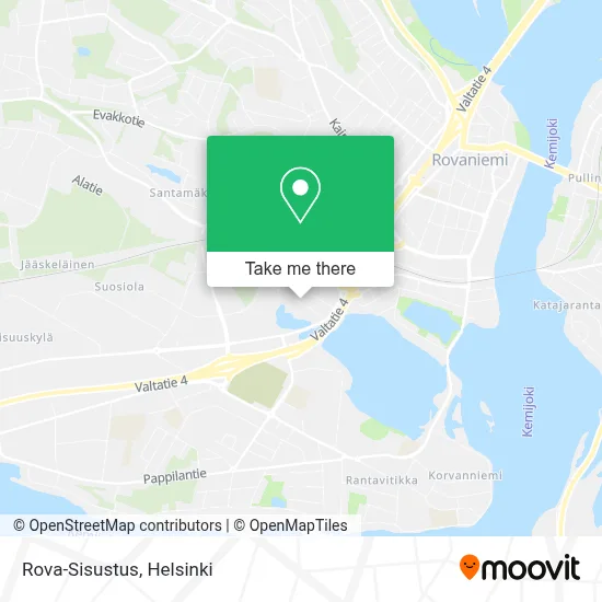 Rova-Sisustus map