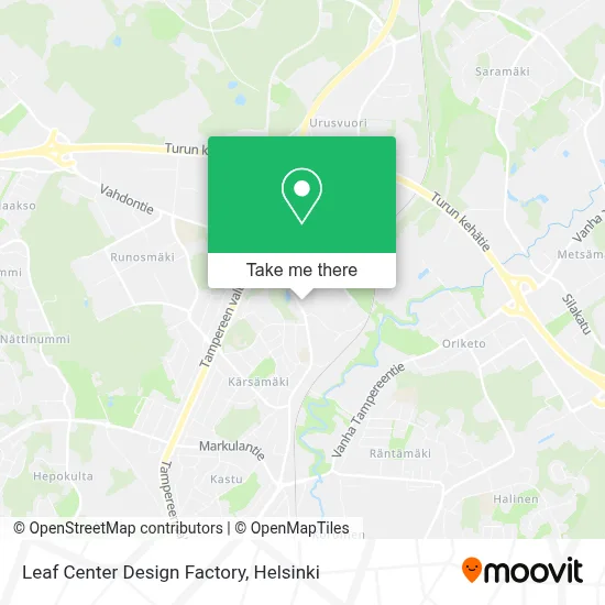 Leaf Center Design Factory map