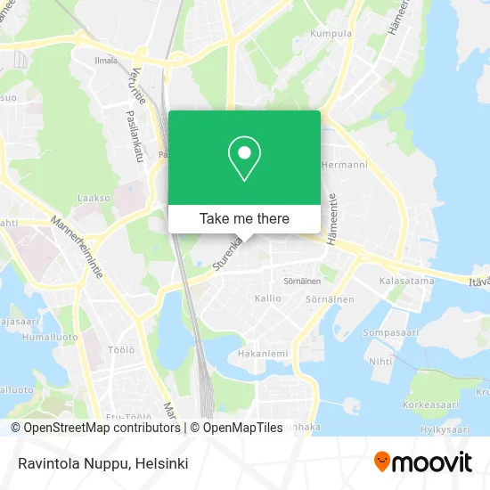 Ravintola Nuppu map
