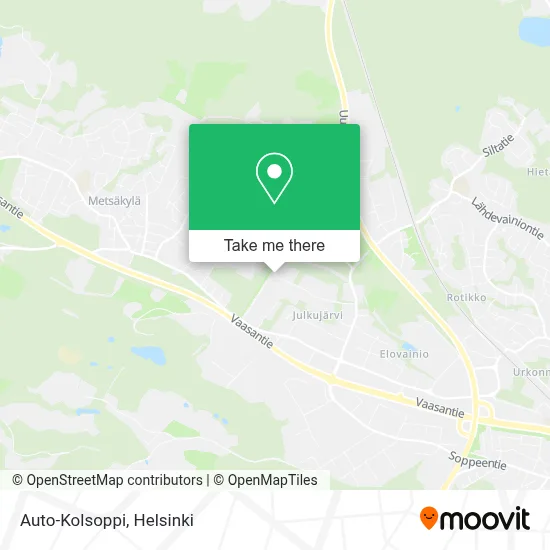 Auto-Kolsoppi map