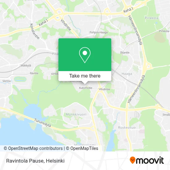 Ravintola Pause map