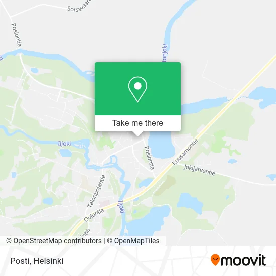 Posti map