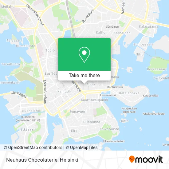 Neuhaus Chocolaterie map