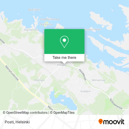 Posti map