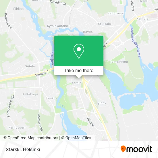 Starkki map