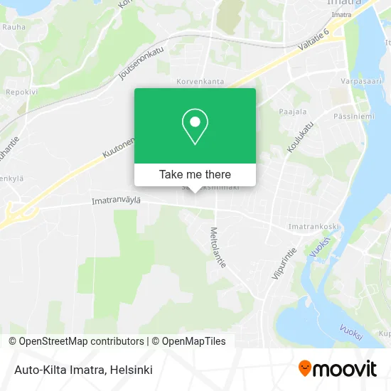 Auto-Kilta Imatra map