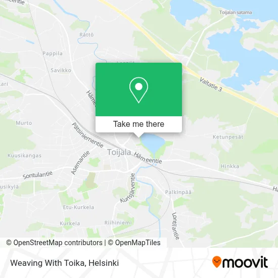 Weaving With Toika map
