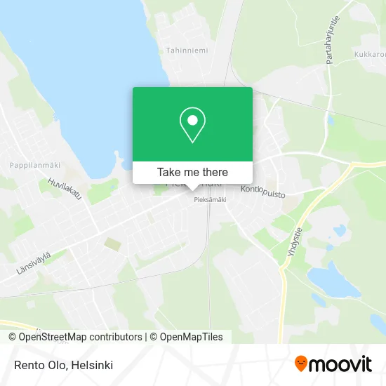Rento Olo map
