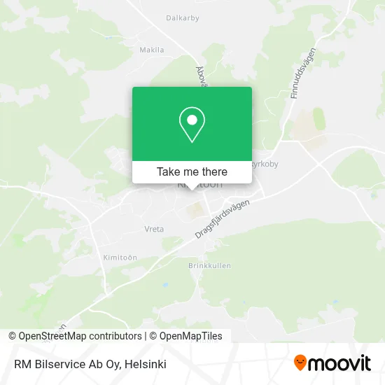 RM Bilservice Ab Oy map