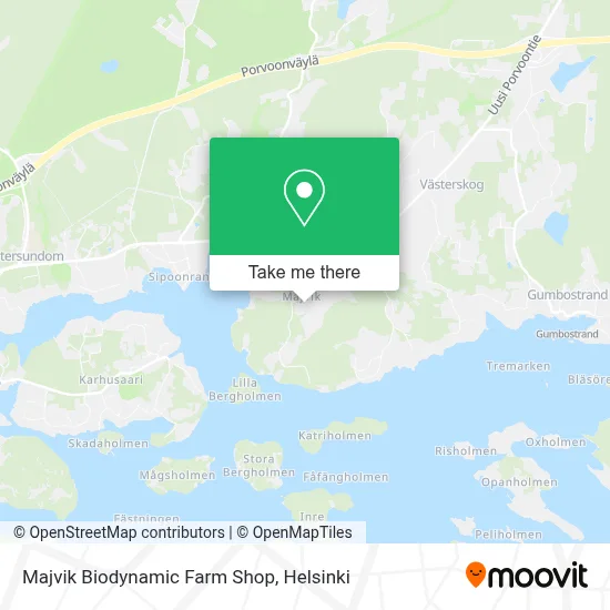 Majvik Biodynamic Farm Shop map