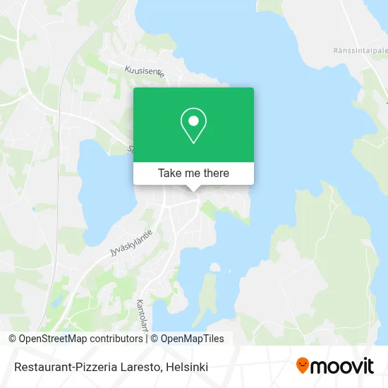 Restaurant-Pizzeria Laresto map