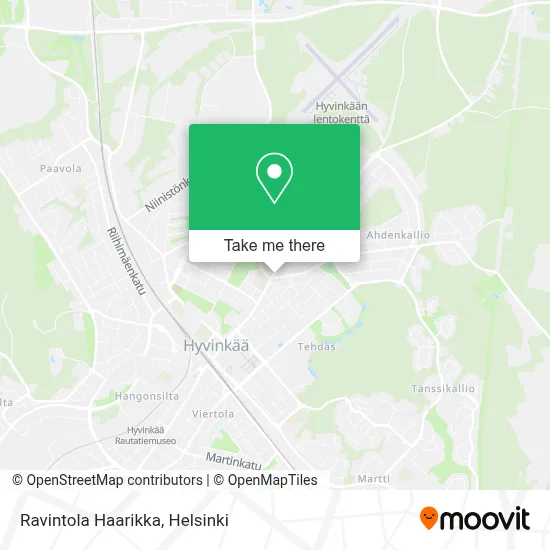 Ravintola Haarikka map