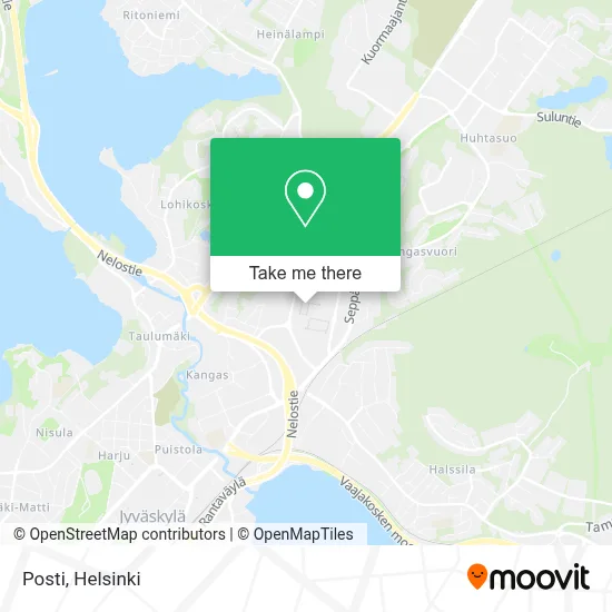 Posti map