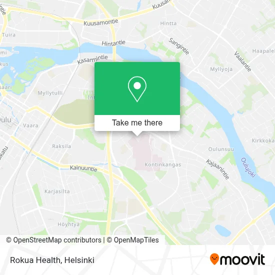 Rokua Health map