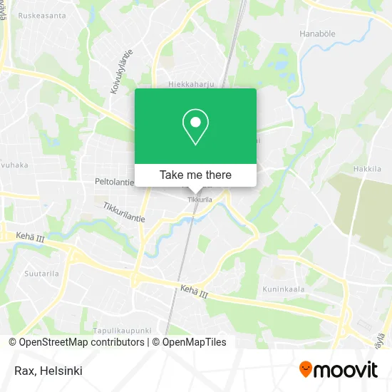Rax map
