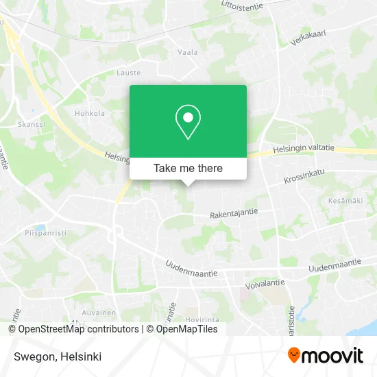 Swegon map