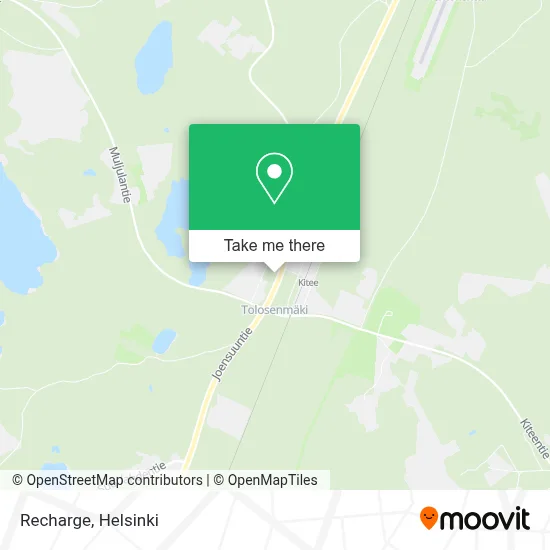 Recharge map
