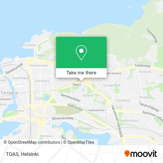 TOAS map