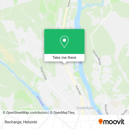 Recharge map