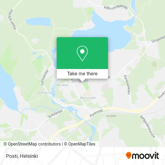 Posti map