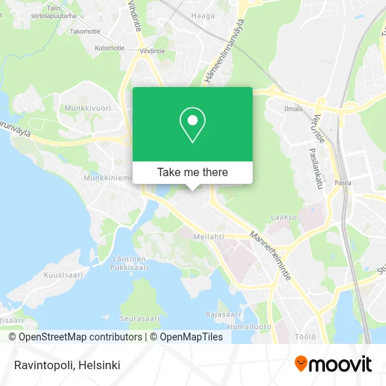 Ravintopoli map