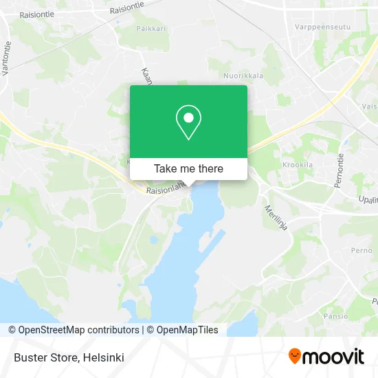 Buster Store map