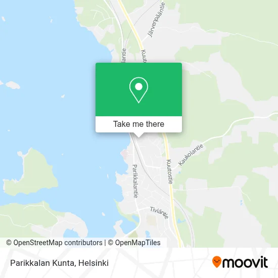 Parikkalan Kunta map